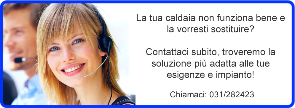 Installazione caldaia como